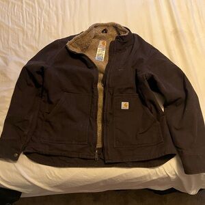 Womens Carhartt blanket lined canvas jacket